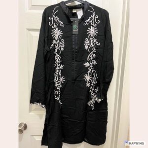 Black Shalwar Kameez - 2 piece